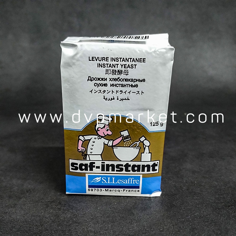 Men khô Saf Instant 125g (Đỏ/Vàng)