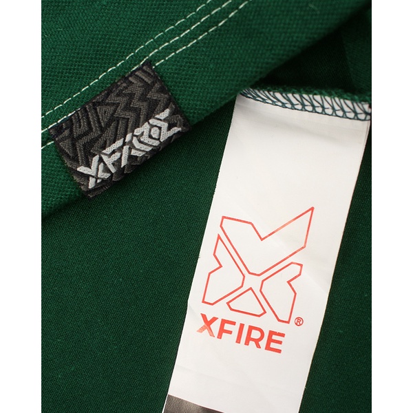 Áo Phông Polo Cổ Viền Nam Nữ Form Rộng Cá Sấu Ngắn Tay Có Túi Màu Xanh Ver3 Local Brand by Xfire Unisex POLOVER3CASGR622