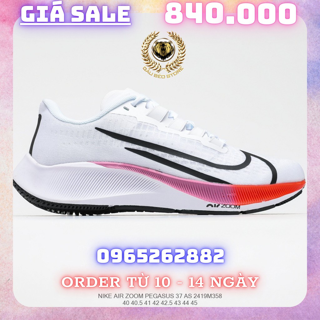 Order 1-2 Tuần + Freeship Giày Outlet Store Sneaker _Nike Zoom Pegasus 37 Turbo MSP: 2419M3584 gaubeaostore.shop