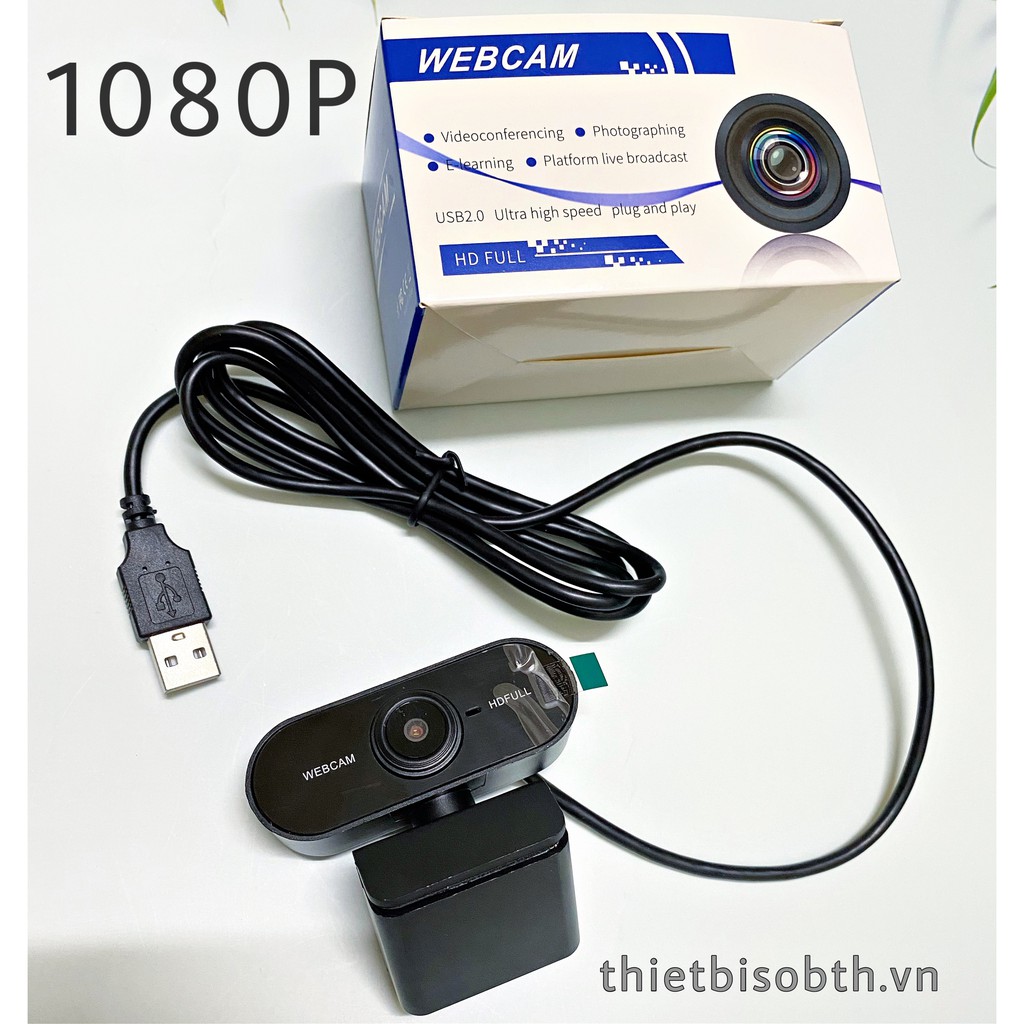 Webcam Máy Tính, Webcam Full HD 1080P Có Mic Học Online Qua ZOOM - Gọi Video Zalo | BigBuy360 - bigbuy360.vn