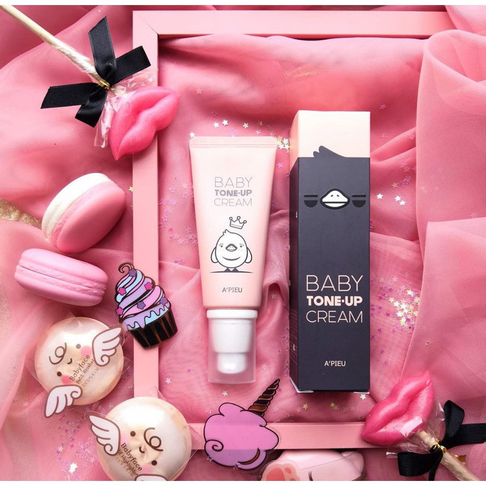KEM DƯỠNG APIEU BABY TONE UP CREAM 65G NHẬP KHẨU CHÍNH HÃNG - 3540