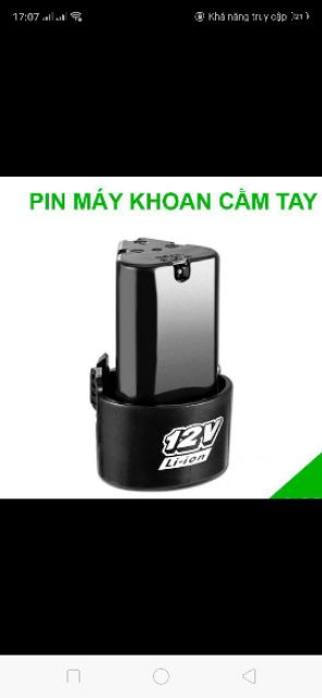 Pin máy khoan cầm tay chất lượng cao 12V có bảo hành