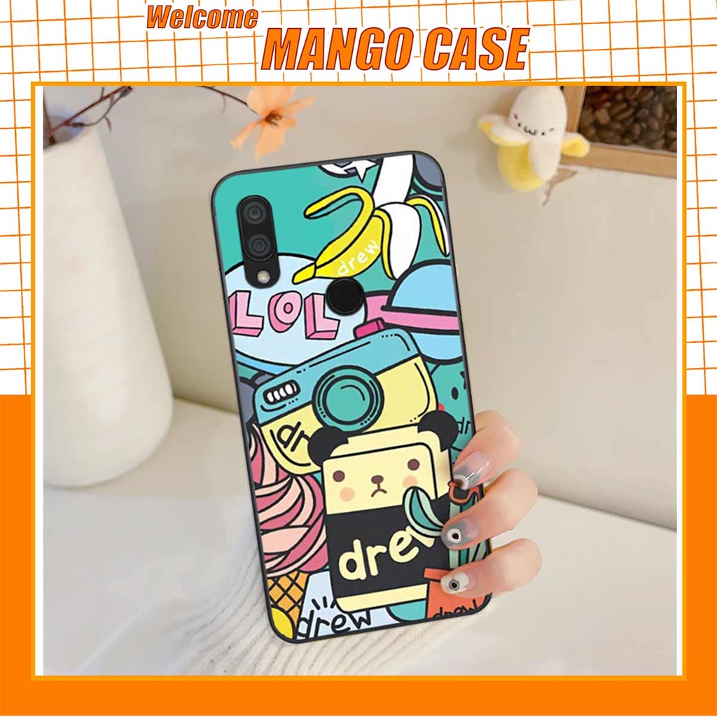 Ốp lưng điện thoại Xiaomi Redmi 7 drew, kaws, bape cao cấp, vỏ ốp rẻ đẹp