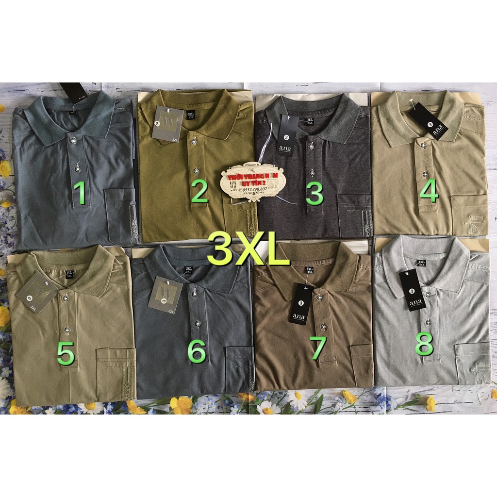 HÌNH THÂT + CLIP - ÁO THUN NAM TRUNG NIÊN CÓ CỔ RẺ ĐẸP | BigBuy360 - bigbuy360.vn