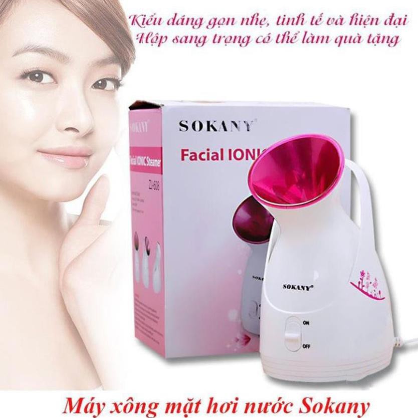 [GIÁ HẤP DẪN] Máy xông hơi chăm sóc da mặt Sokany sieu tiện -MUA NGAY KẺO LỠ-