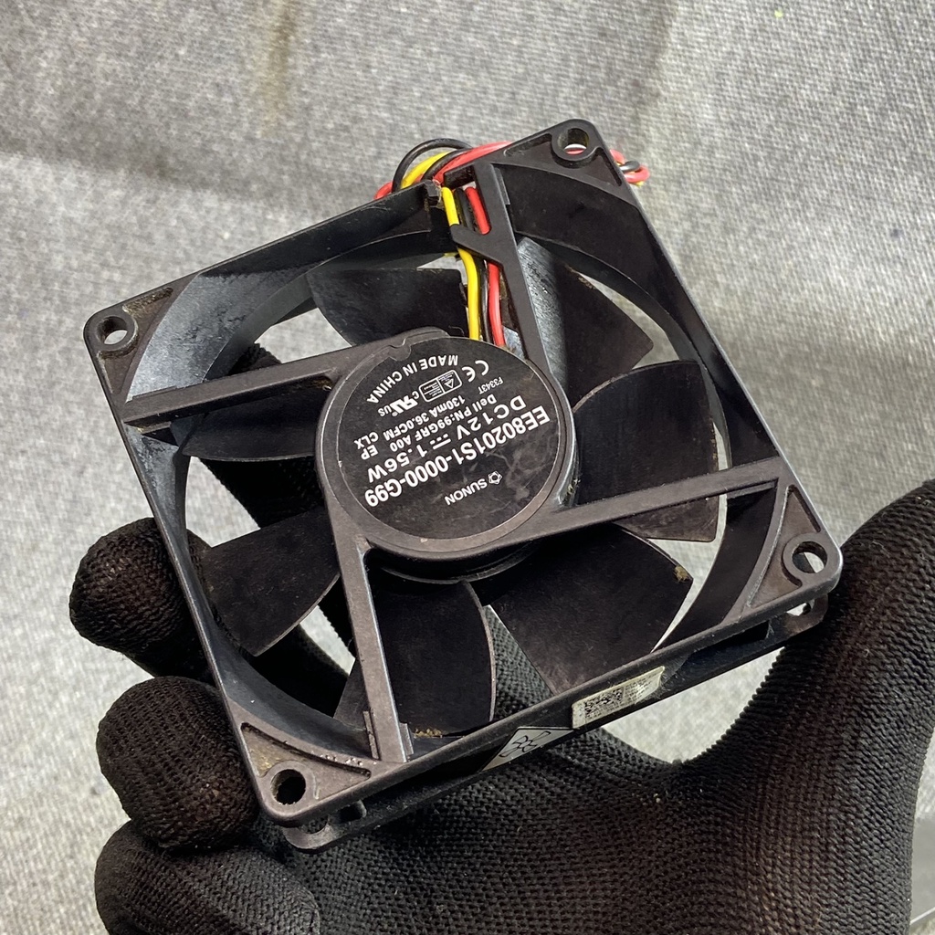 QUẠT 8 CM SUNON 12V 0.13A  GIÓ TỐT EE80201S1-0000-G99