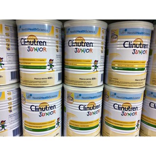 Sữa béo clinutren junior 400gdành cho trẻ từ 1-10 tuổi(dòng sản phẩm nổi tiếng nestle health science