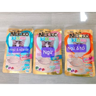 Pate Nekko Jelly dạng gói nhập khẩu Thái Lan 70gr
