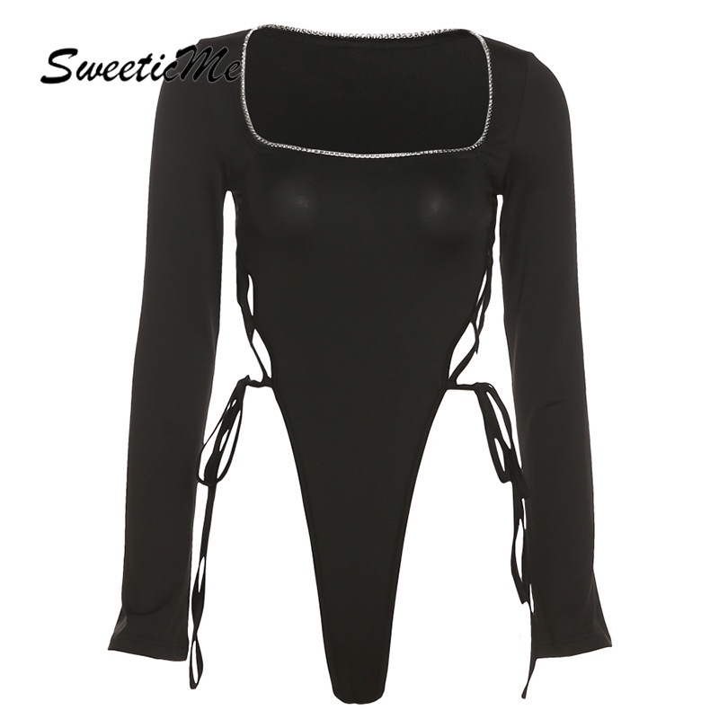 Bộ bodysuit dáng ôm gợi cảm thiết kế mới dành cho nữ 2021