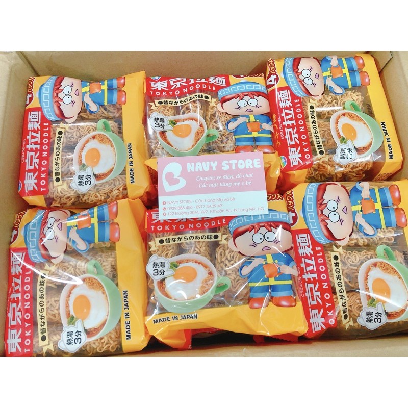 Mỳ Tokyo Noodle cho bé từ 12 tháng  date 21/04/2021