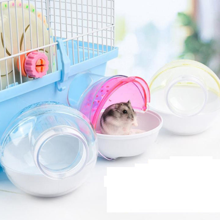 Chuột Hamster ZHONG, Hộp Lồng Phòng Tắm Cho Thú Cưng Đồ Chơi Phòng Tắm Cát, Nhà Vệ Sinh Đồ Dùng Cho Thú Cưng Nhỏ-168