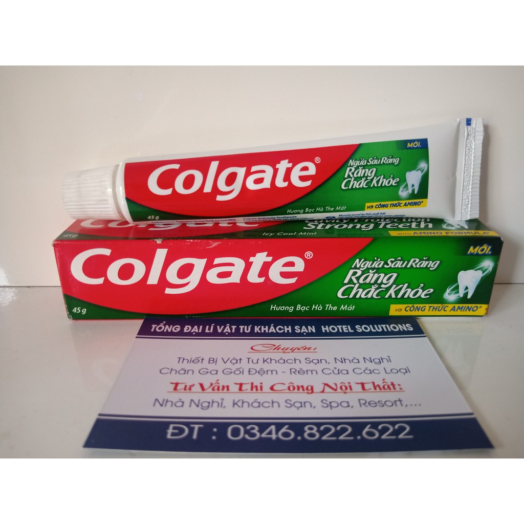 [10 Hộp ] Kem đánh răng Colgate hộp 45gr chuyên dùng cho nhà nghỉ khách sạn