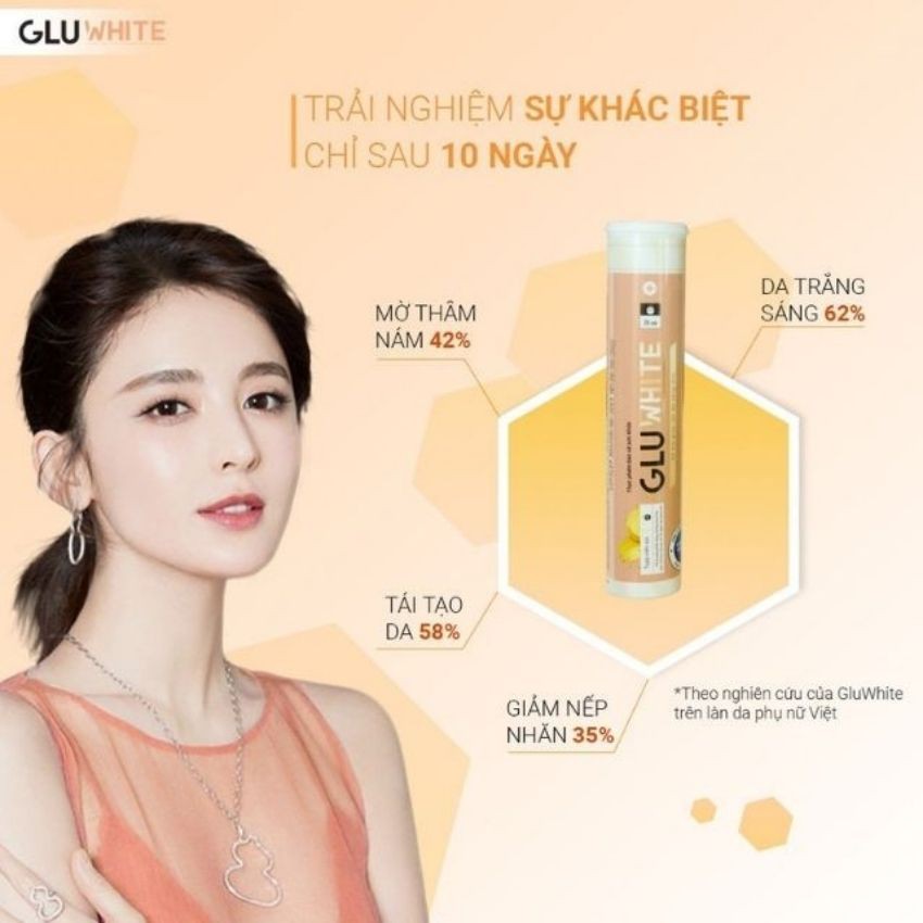 Viên Uống Trắng Da Glutathione Dạng Sủi Với Collagen, Vitamin C Hỗ Trợ Làm Đẹp Da, Giảm Mờ Nám. Hiệu Quả Sau 30 Ngày | BigBuy360 - bigbuy360.vn
