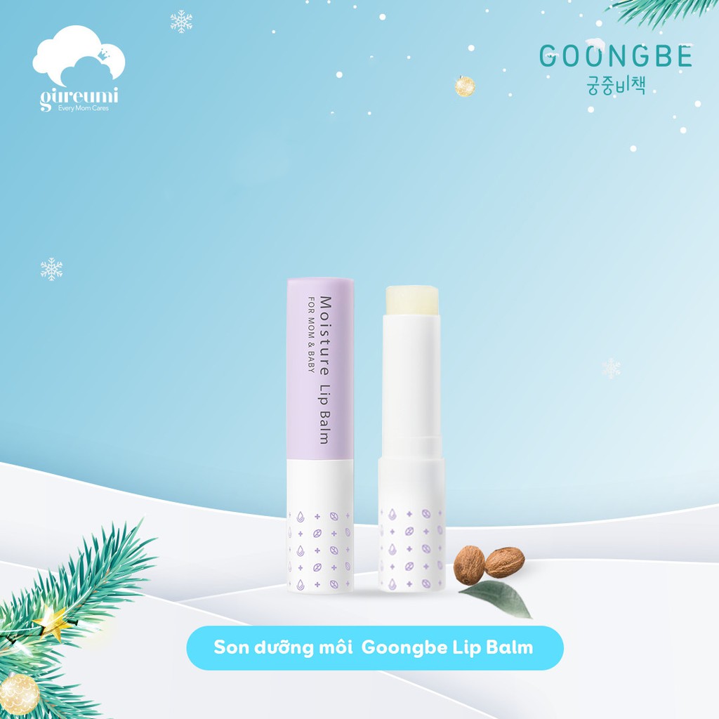 Son dưỡng môi GOONGBE, son dưỡng không màu dạng thỏi 3.3g | BigBuy360 - bigbuy360.vn