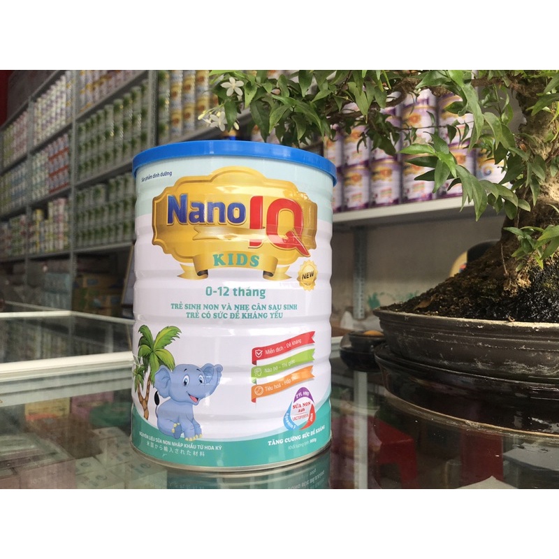 Sữa NaNo IQ Kids - lon 400g/900g