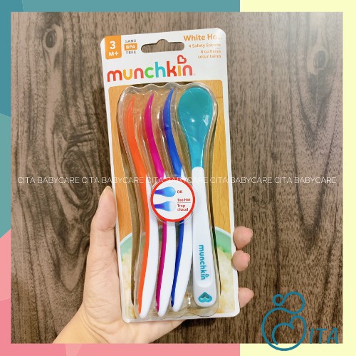 Thìa báo nóng Munchkin