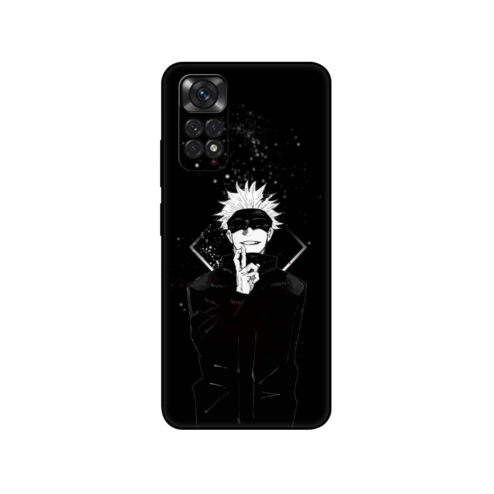 Ốp Điện Thoại Tpu Dẻo Màu Đen In Hình anime jujutsu kaisen Cho Xiaomi Redmi Note 11 Pro PLUS + 11S 5G 4G