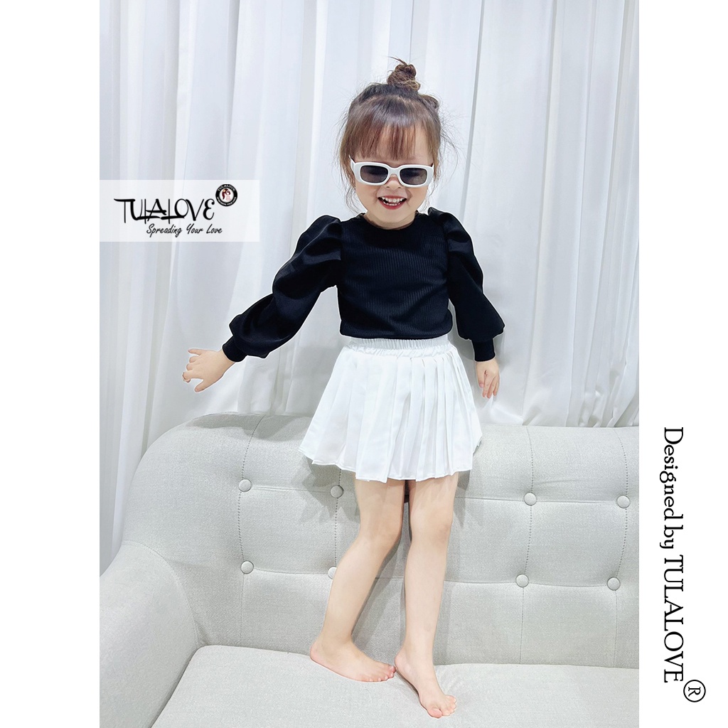 Áo Vai Bồng Dài Tay Bé Gái Cực Xinh Tulalove