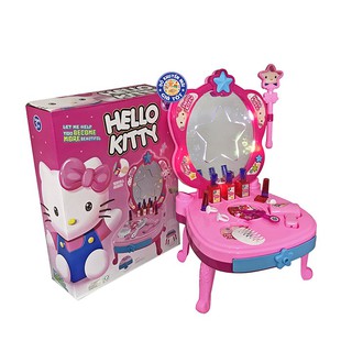 BỘ BÀN TRANG ĐIỂM ĐÈN NHẠC HELLO KITTY