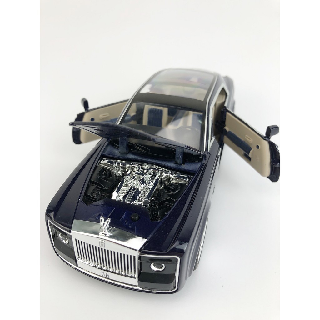 Mô hình siêu xe đắt giá nhất thế giới Rolls Royce Sweptail XLG, tỉ lệ 1:24, chất liệu hợp kim cao cấp