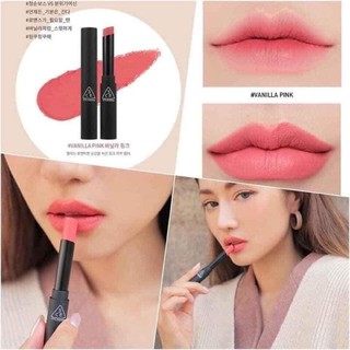 Son 3CE Slim Velvet Lip Color Màu Vanilla Pink Auth