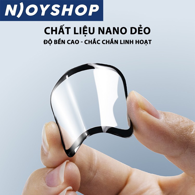 Dán Kính Cường Lực 3D Siêu Mỏng Full Viền 45mm 41mm 38mm 40mm 42mm 44mm Series 2 3 4 5 6 7 Njoyshop