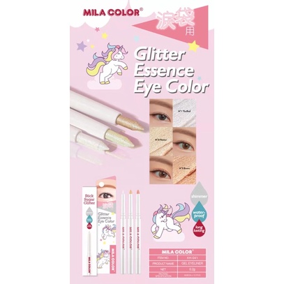 Chì kẻ mắt kim tuyến dạng vặn Mila Color 🦄