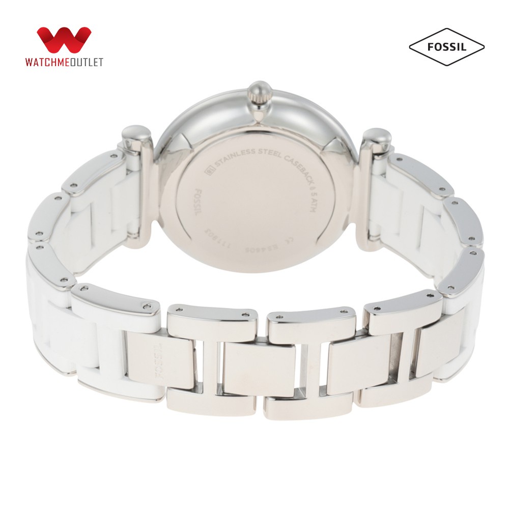 [ ĐẶC BIỆT 18-29.07 - VOUCHER 10%] - Đồng hồ Nữ Fossil dây kim loại ES4605