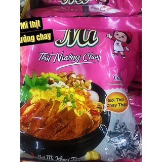 Mì thịt nướng chay