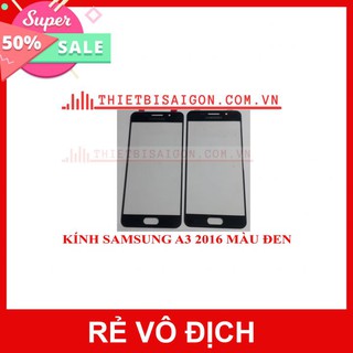 Kính samsung a3 2016 màu đen