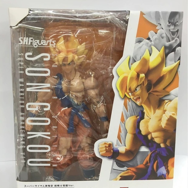 Mô hình khớp Dragon Ball - Mô hình Son Goku Super Saiyan 16cm DB112
