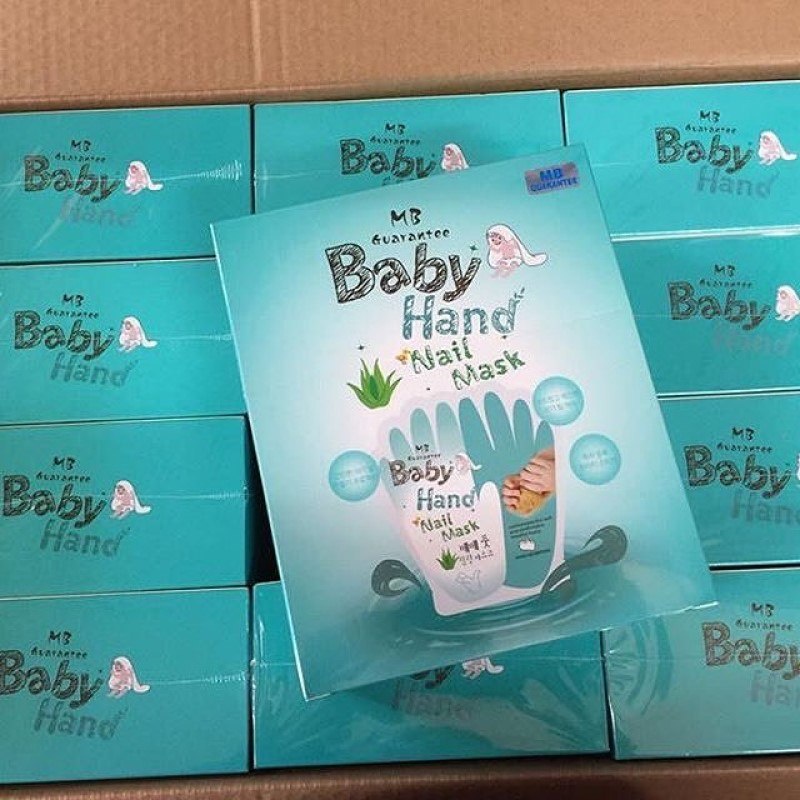 Baby hand nail mask nạ dưỡng da tay mềm mịn gói 1 đôi