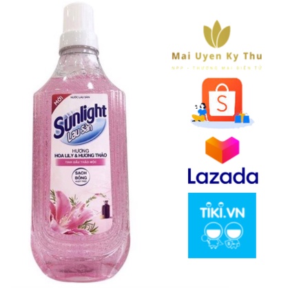 Nước Lau Sàn Sunlight tinh dầu thảo mộc 1kg