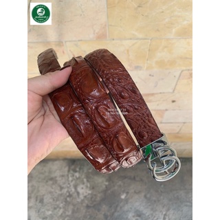 Dây nịt nữ da cá sấu