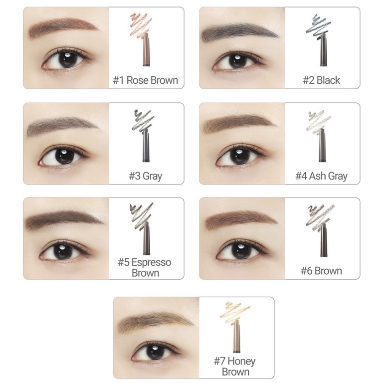 Chì Kẻ Mày 2 Đầu Innisfree Auto Eyebrow Pencil