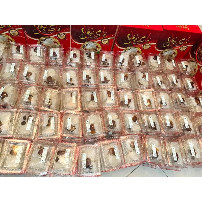 [YẾN SÀO KIM NHẬT] Combo 10 set yến táo hảo hạng, tặng hộp sang trọng