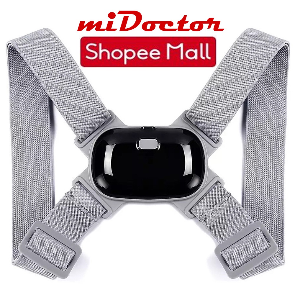 Đai Chống Gù Lưng Thông Minh Tự Động Cảm Ứng Báo Rung Khi Lưng Gù Sai Tư Thế - Chính Hãng miDoctor