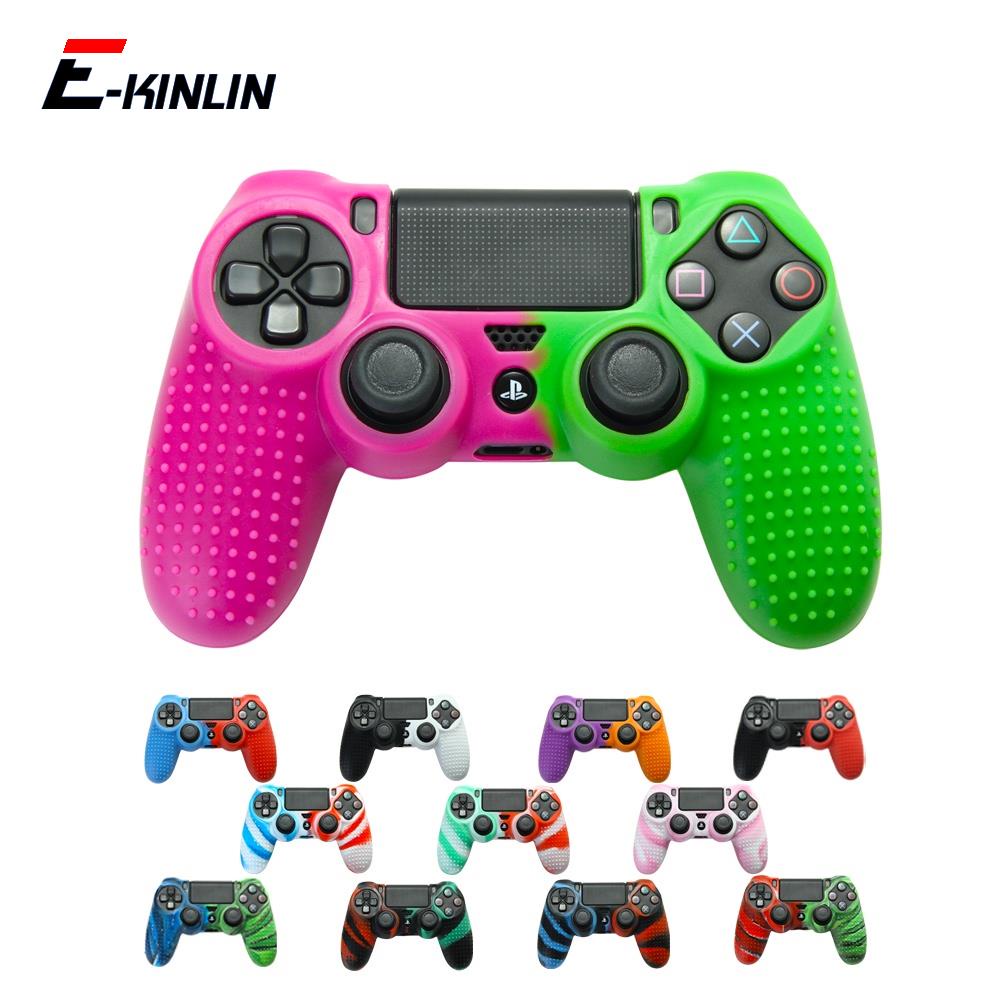 Vỏ Bọc Bằng Silicon Mềm Nhiều Màu Sắc Cho Tay Cầm Chơi Game Sony Playstation 4 PS4