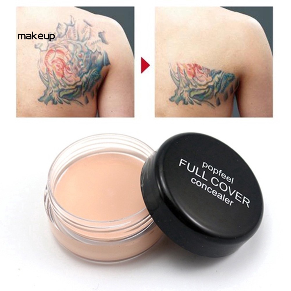 Phấn che khuyết điểm che phủ quầng thâm/sẹo mụn trắng da chuyên dụng trang điểm