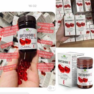 Hộp 30 viên vitamin e đỏ