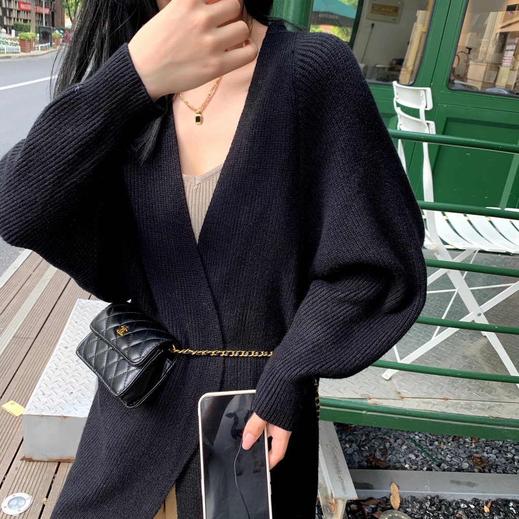 Áo Cardigan Oversize dáng dài