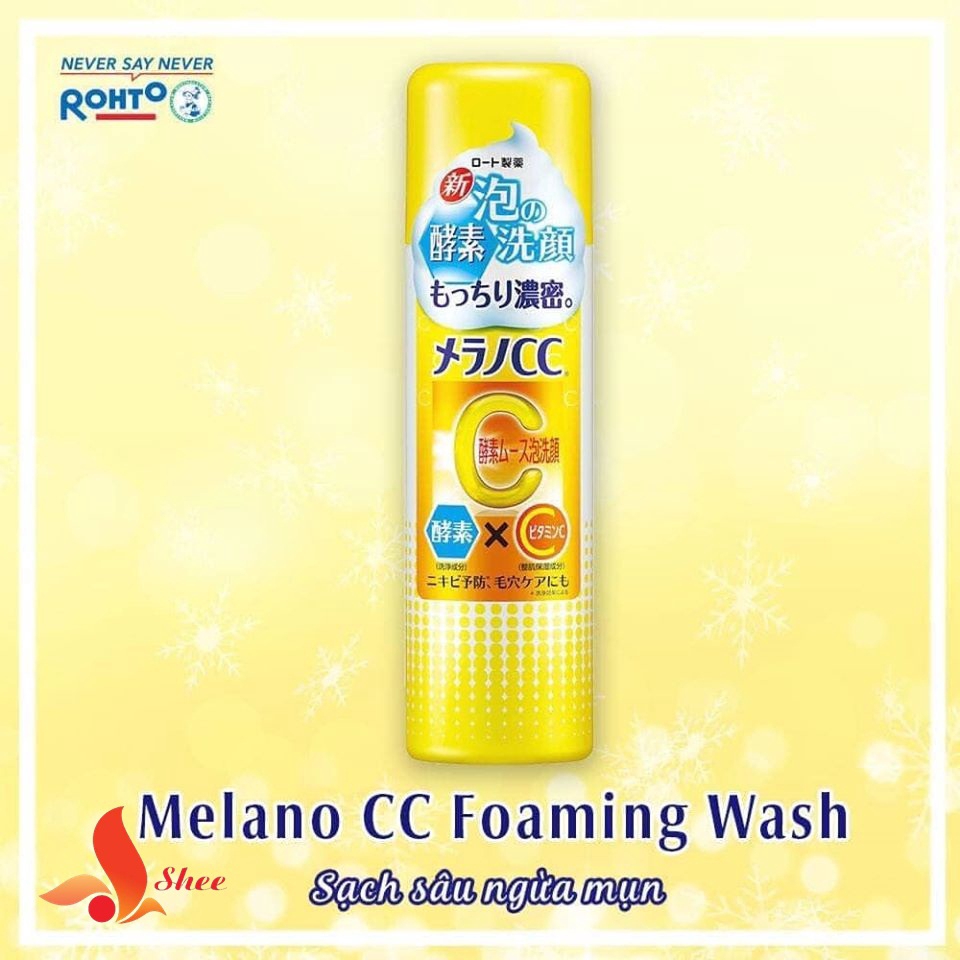 Sữa Rửa Mặt CC Melano Mousse Foam Face Wash