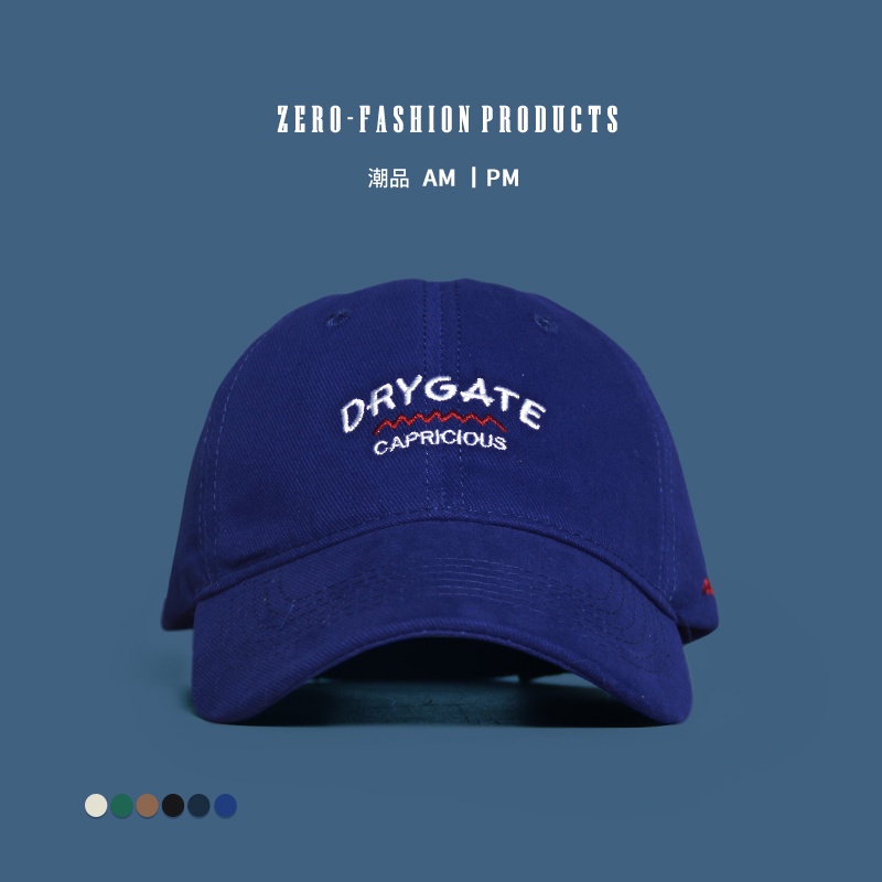 Mũ lưỡi trai bóng chày mềm thời trang xuân hè Nhật Hàn kiểu đường phố thường ngày dễ phối đồ dành cho nam và nữ