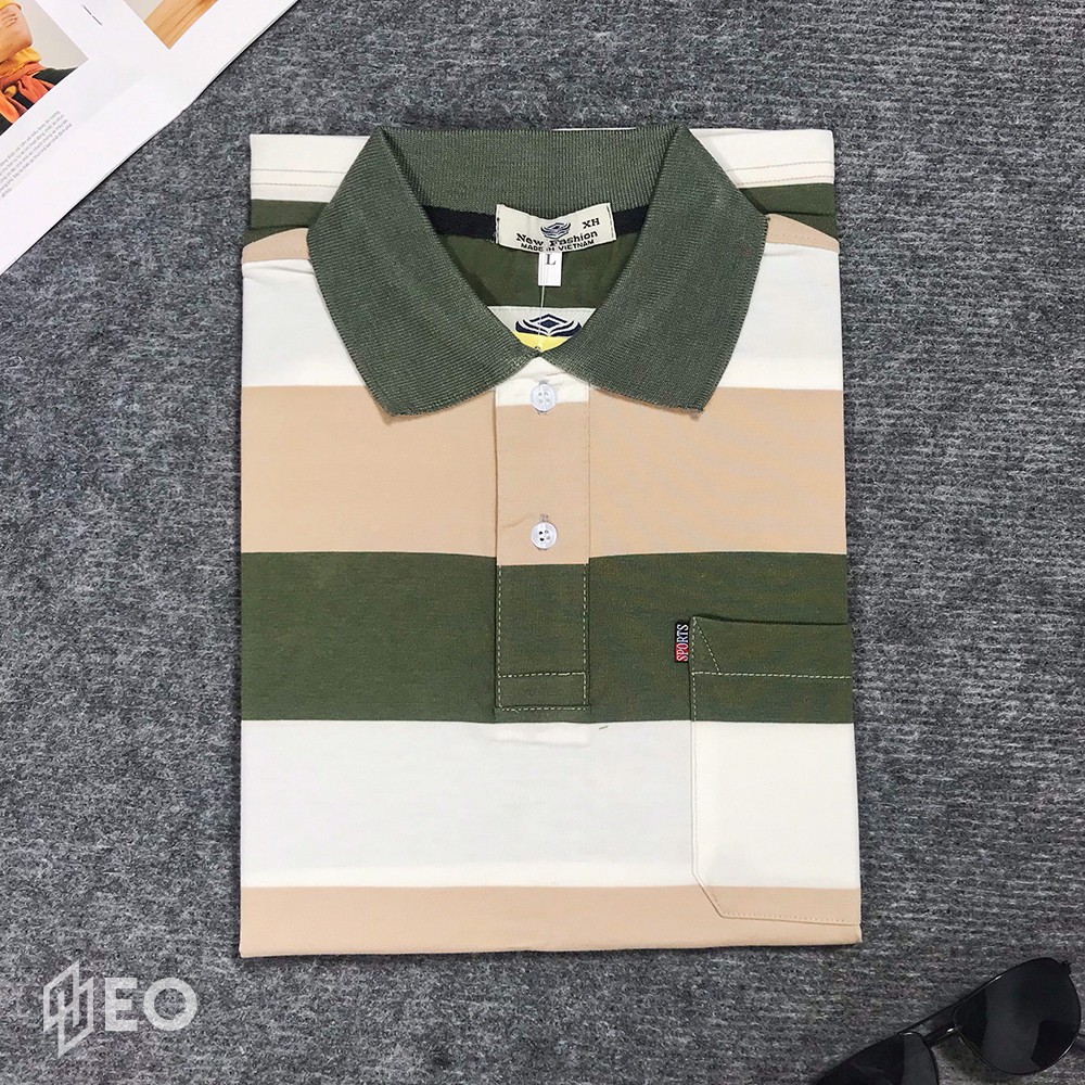 Áo Thun Nam Trung Niên ZEO Cổ Bẻ Cao Cấp Form Rộng Rãi | BigBuy360 - bigbuy360.vn