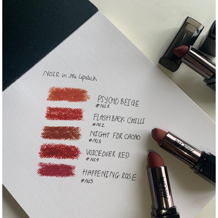 Son Kem Lì Merzy The First Velvet Tint Ver Noir 4.5g | BigBuy360 - bigbuy360.vn
