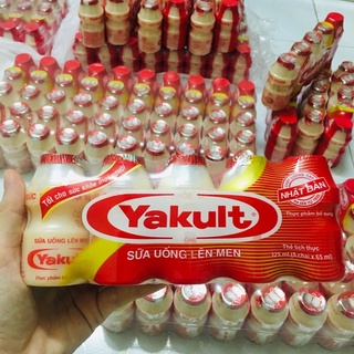Sữa chua uống lên men Yakult lốc 5 chai• 65ml date luôn mới