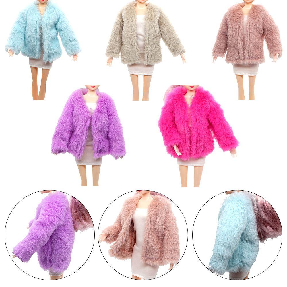 SUSANS Áo Khoác Màu Sắc Xinh Xắn Cho Búp Bê