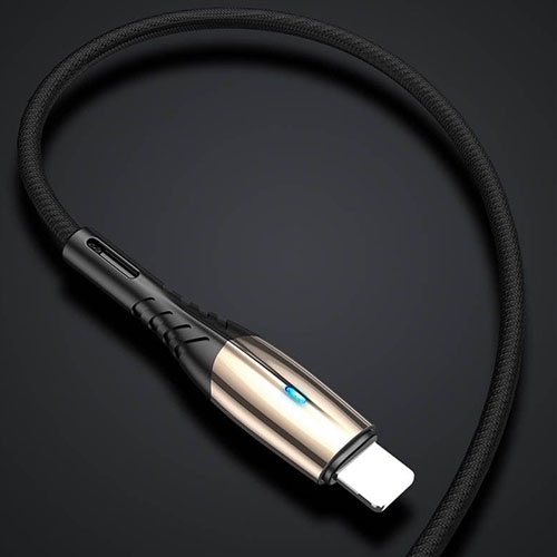 Cáp Sạc Nhanh Samsung Micro USB Bọc Dù Cao Cấp Đèn Led Thông Báo