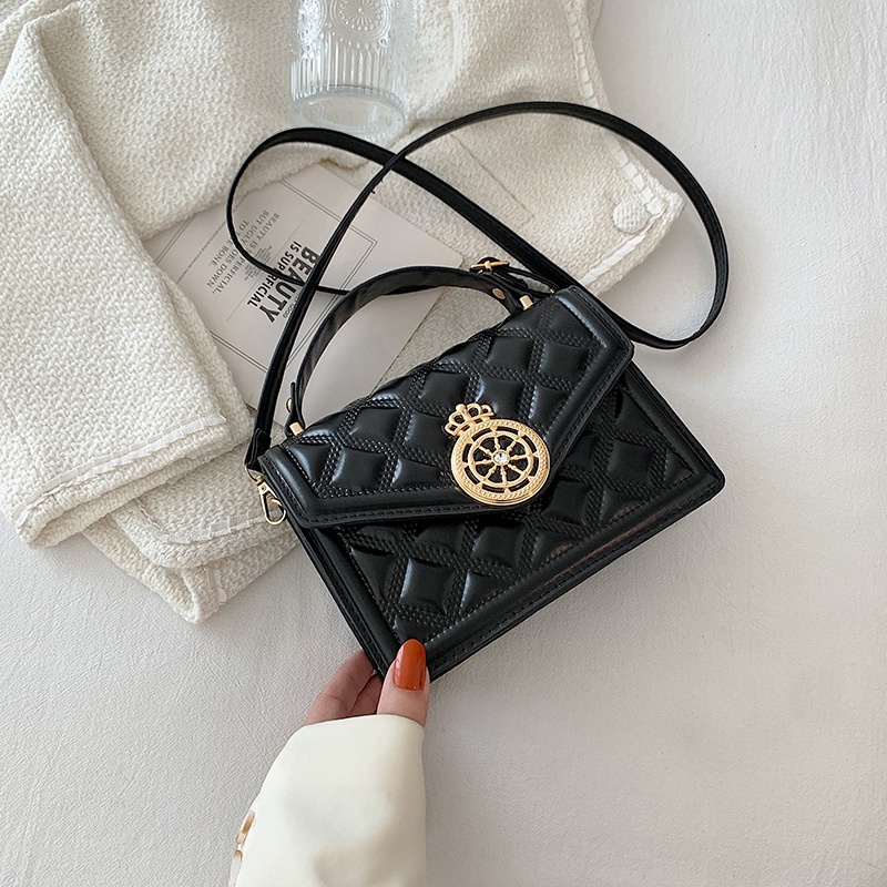 Túi Xách Dáng Vuông Màu Trơn Thiết Kế Đơn Giản Thời Trang Mùa Xuân 2022 Cho Nữ