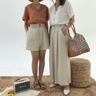 Áo sơmi cổ V